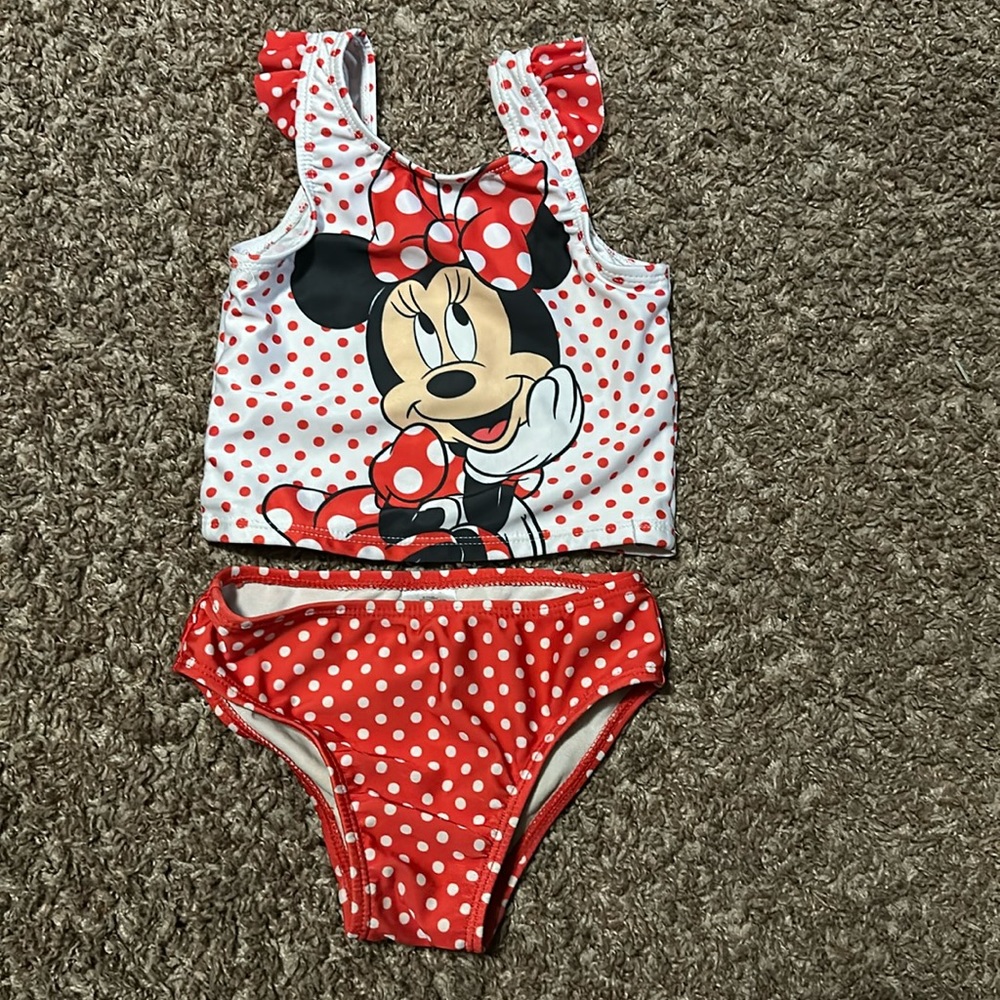 Size 3T Disney brand Minnie Mouse bathing suit.